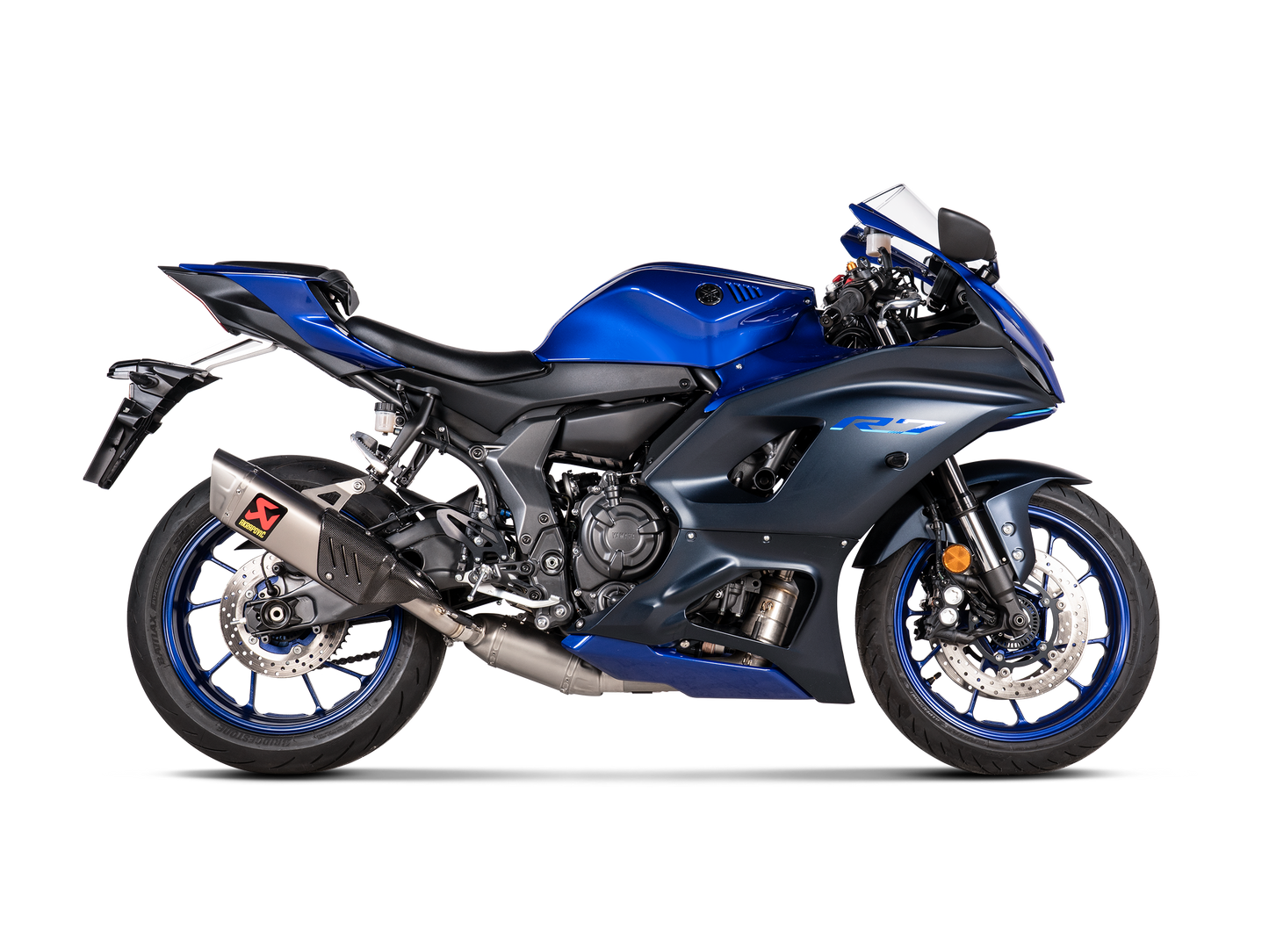 Akrapovič Uitlaat - Yamaha R7 2021-2025 - Racing Line (Titanium)