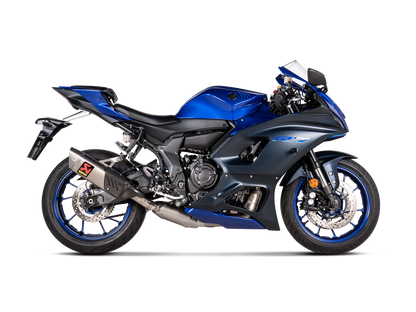 Akrapovič Uitlaat - Yamaha R7 2021-2025 - Racing Line (Titanium)