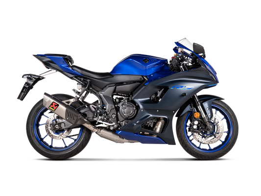 Akrapovič Uitlaat - Yamaha R7 2021-2025 - Racing Line (Titanium)