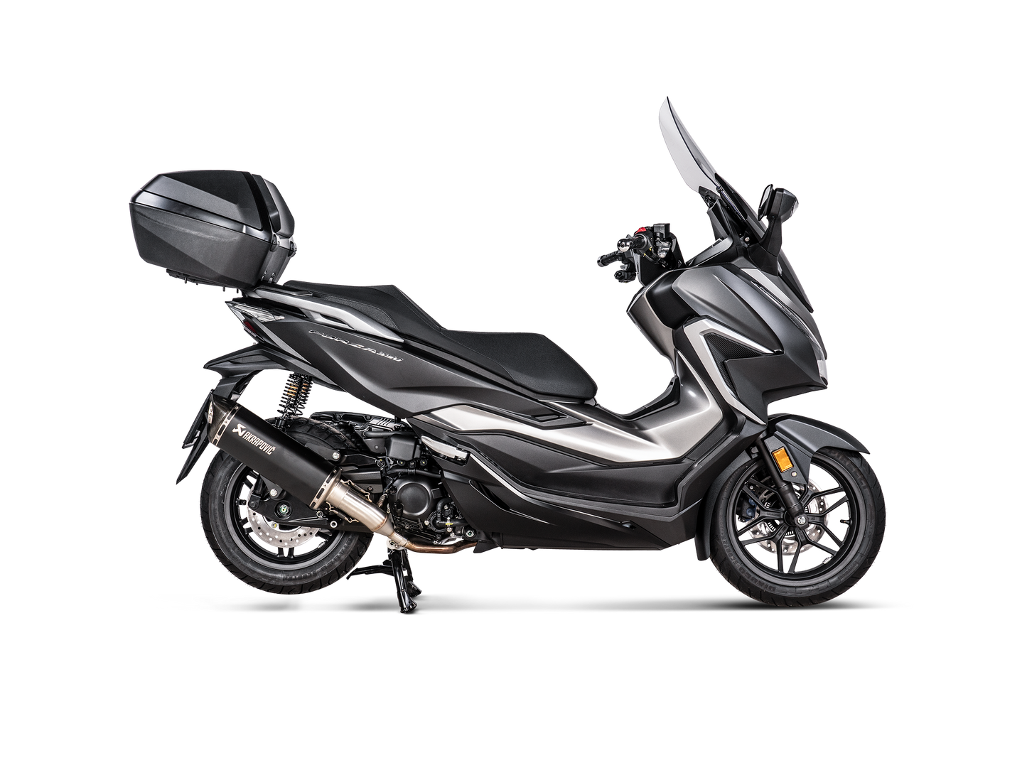 Akrapovič Uitlaat - Honda ADV350 2022-2024 | NSS350 Forza 2021-2024 - Slip-On Line (SS) - Motor Accessoires