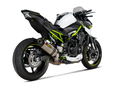 Akrapovič Uitlaat - Kawasaki Z900 2017-2019 | Z900 (A2) 2018-2024 - Slip-On Line (Titanium) - Motor Accessoires