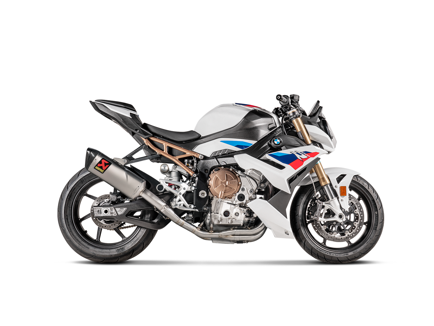 Akrapovič Uitlaat - BMW M 1000 RR 2019-2024 | S 1000 R / M 1000 R 2021-2026 | S 1000 RR 2019-2026 - Evolution Line (Titanium) - Motor Accessoires