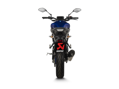 Akrapovič Uitlaat - Yamaha MT-125 2021-2026 | R125 2021-2026 | YZF-R25 2021-2026 - Racing Line (Titanium) - Motor Accessoires
