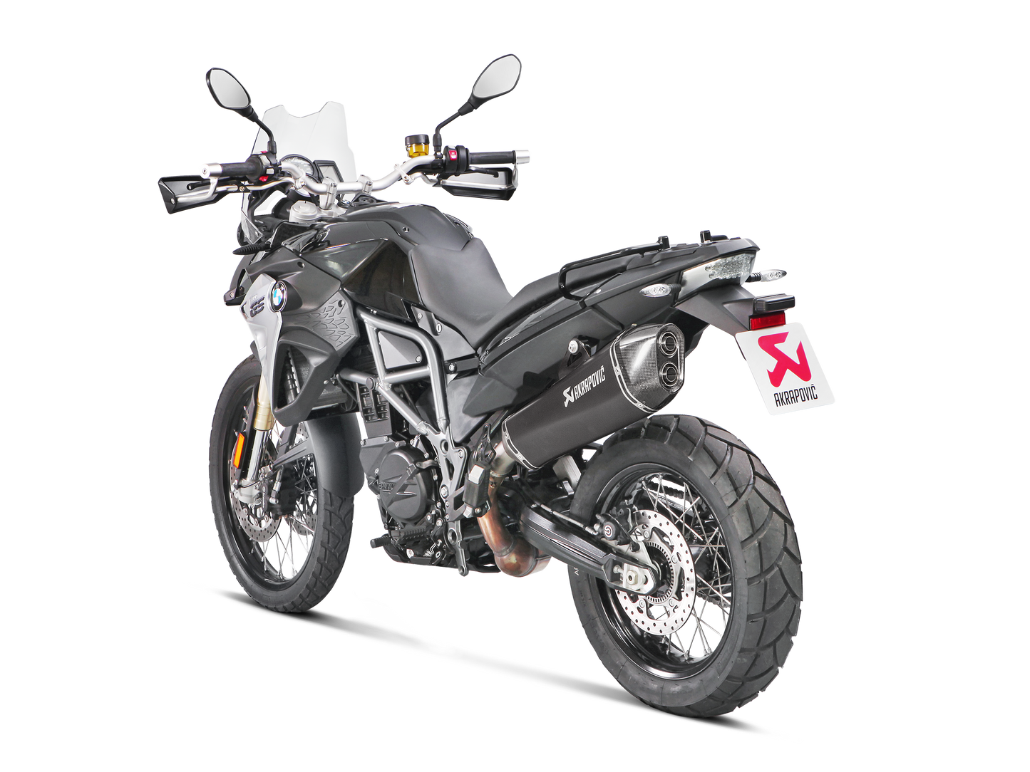Akrapovič Uitlaat - BMW F 650 GS 2008-2012 & meer - Slip-On Line (Titanium) 700