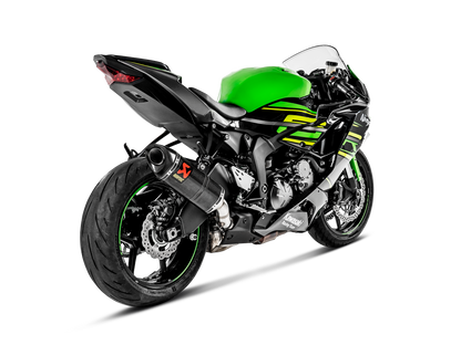 Akrapovič Uitlaat - Kawasaki Ninja ZX-6R 2009-2026 | Ninja ZX-6R 636 2013-2020 - Slip-On Line (Carbon) - Motor Accessoires