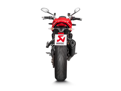Akrapovič Uitlaat - Ducati Monster 1200 R 2017-202 & meer - Slip-On Line (Titanium)