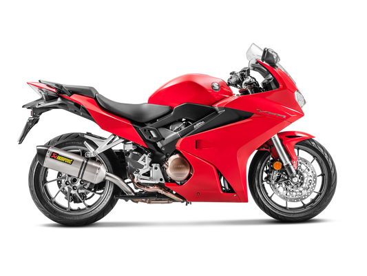 Akrapovič Uitlaat - Honda VFR800F 2017-2020 & meer - Slip-On Line (Titanium)