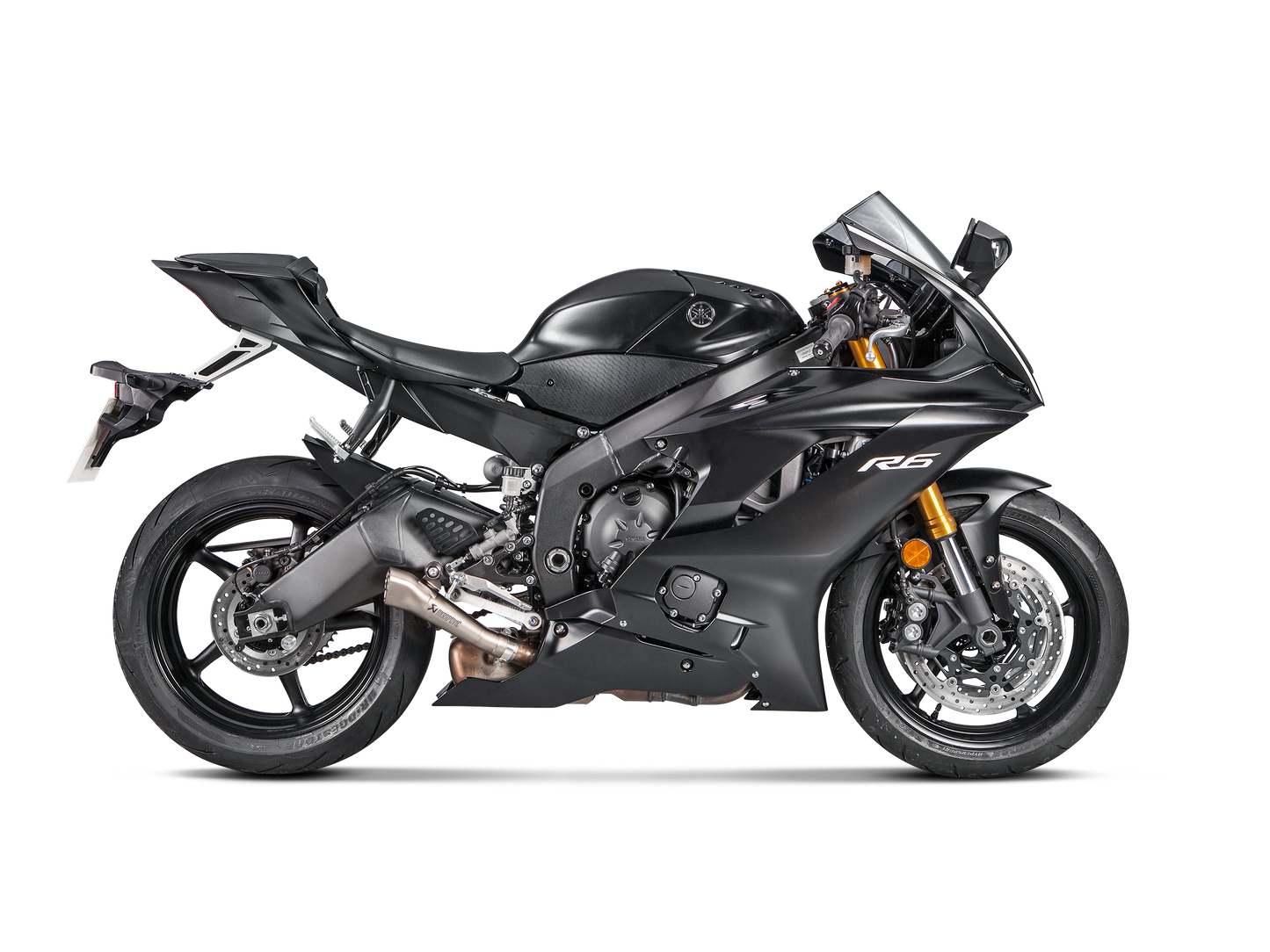Akrapovič Uitlaat - Yamaha R6 2006-2016 | R6 2017-2026 - Slip-On Line (Titanium) - Motor Accessoires