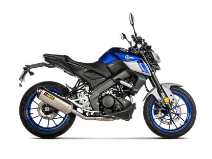 Akrapovič Uitlaat - Yamaha MT-125 2021-2026 & meer - Racing Line (Titanium)