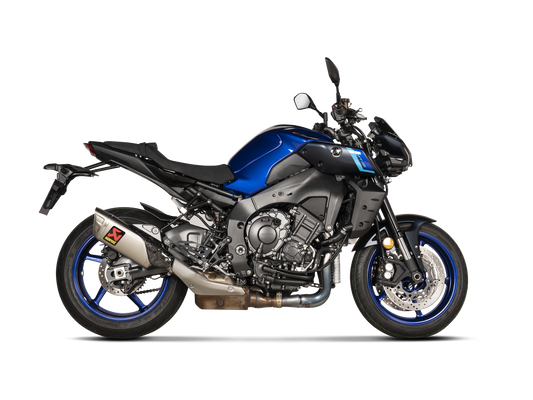 Akrapovič Uitlaat - Yamaha MT-10/FZ-10 2022-2024 - Slip-On Line (Titanium)