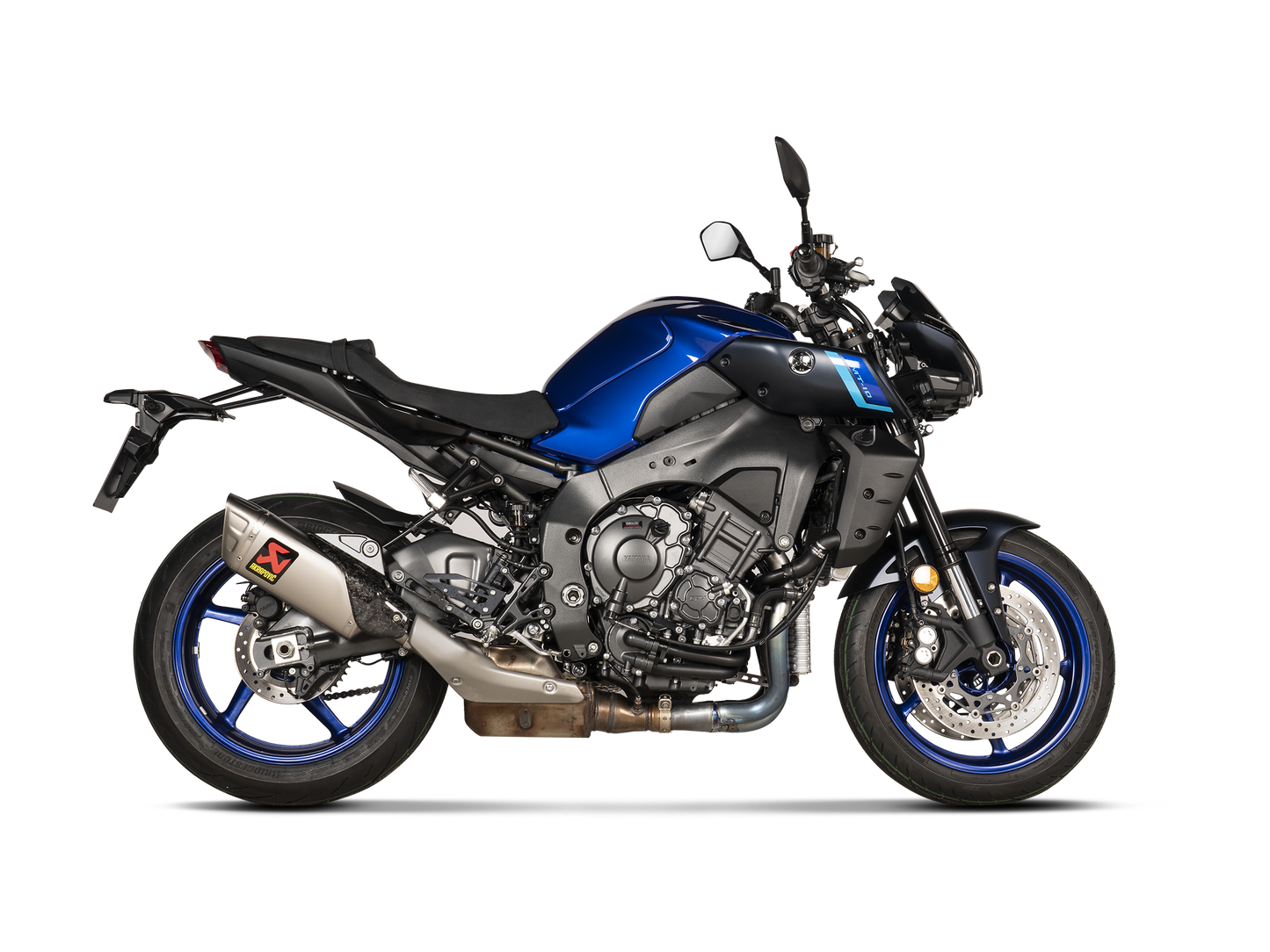 Akrapovič Uitlaat - Yamaha MT-10/FZ-10 2022-2024 - Slip-On Line (Titanium)