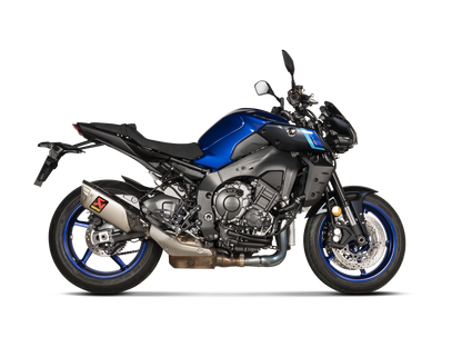 Akrapovič Uitlaat - Yamaha MT-10/FZ-10 2022-2024 - Slip-On Line (Titanium)