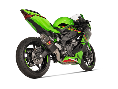 Akrapovič Uitlaat - Kawasaki Ninja ZX-25R 2020-2026 | Ninja ZX-4R 2023-2026 - Racing Line (Carbon) - Motor Accessoires