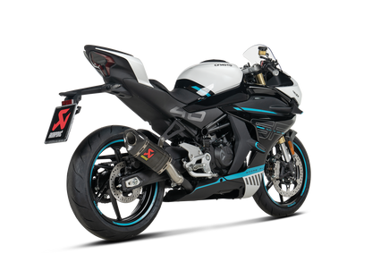 Akrapovič Uitlaat - CFMOTO 450SR / 450NK 2024-2026 - Slip-On Line (Carbon)