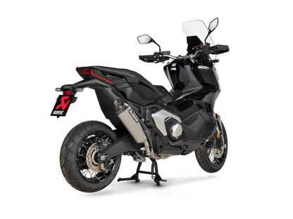 Akrapovič Uitlaat - Honda NSS750 Forza 2021-2024 | X-ADV 750 2017-2024 - Slip-On Line (Titanium) - Motor Accessoires