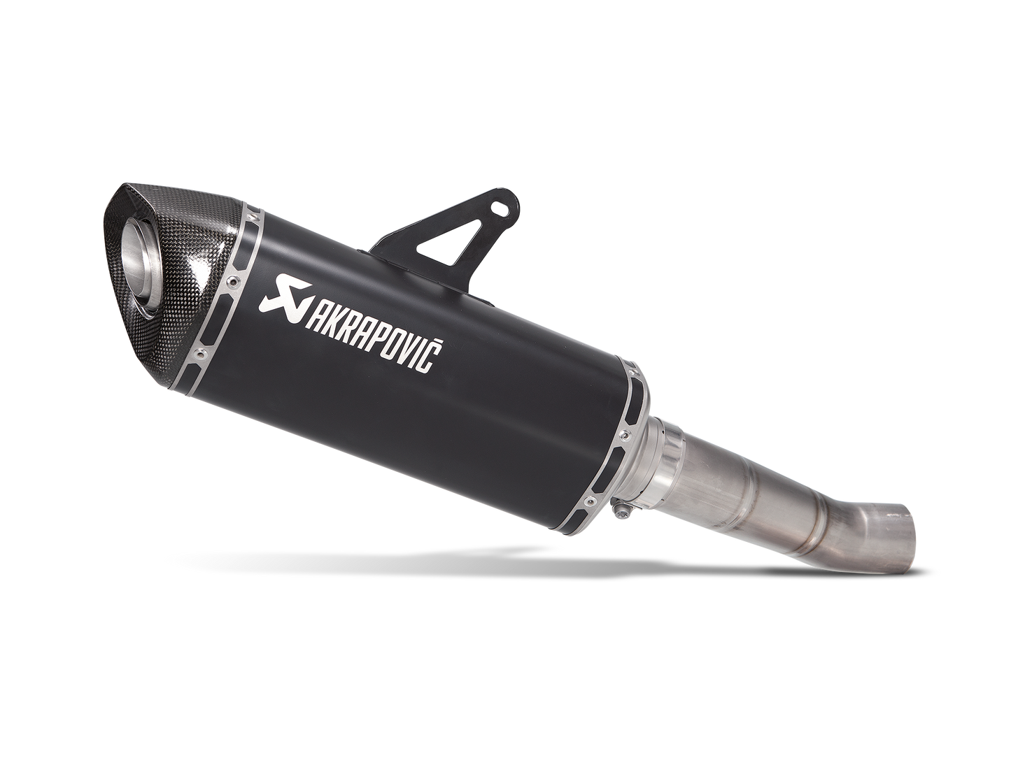 Akrapovič Uitlaat - Ducati Monster 1200 R 2017-202 & meer - Slip-On Line (Titanium)