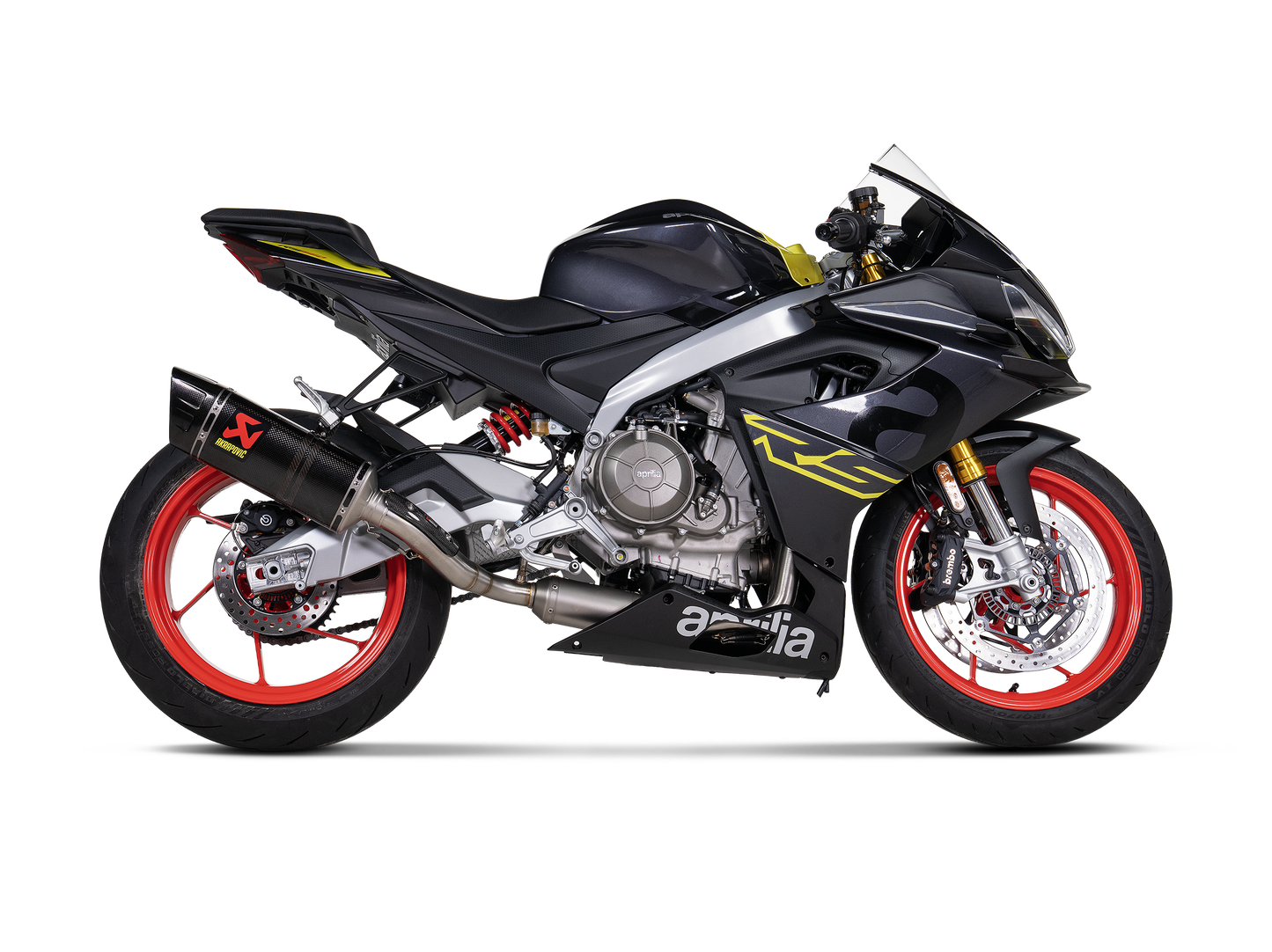 Akrapovič Uitlaat - Aprilia RS 660 2021-2025 | Tuono 660 2021-2026 - Racing Line (Carbon) - Motor Accessoires