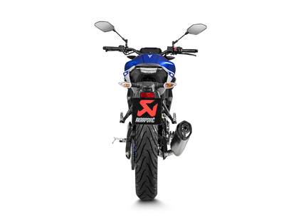 Akrapovič Uitlaat - Yamaha MT-125 2020-2020 | R125 2019-2020 | YZF-R15 2019-2020 - Racing Line (Titanium) - Motor Accessoires