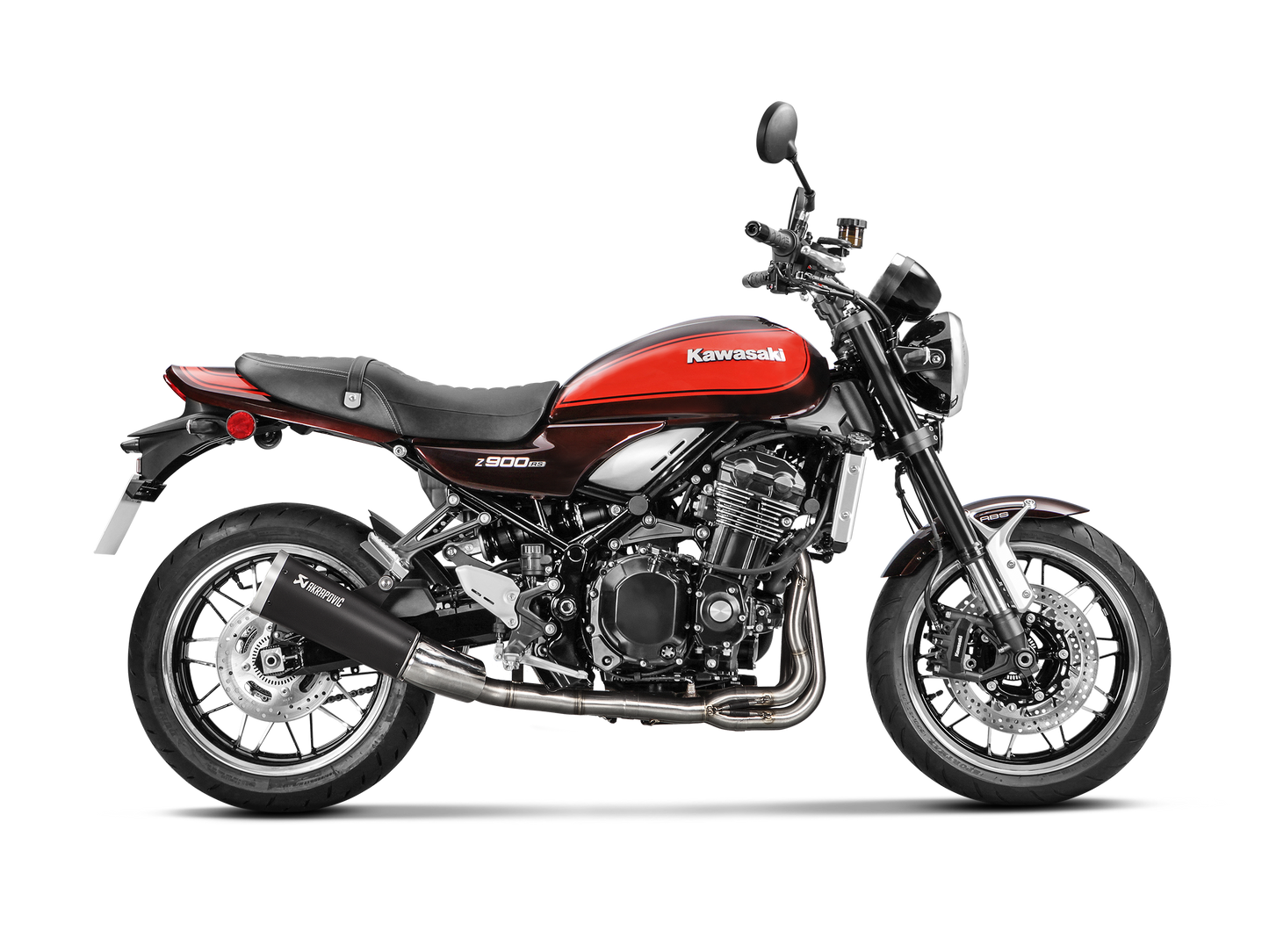 Akrapovič Uitlaat Voorbocht - Kawasaki Z900 RS / SE 2018-2025 - Optional Header (SS) - Motor Accessoires