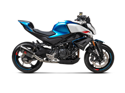 Akrapovič Uitlaat - CFMOTO 450SR / 450NK 2024-2026 - Slip-On Line (Carbon)