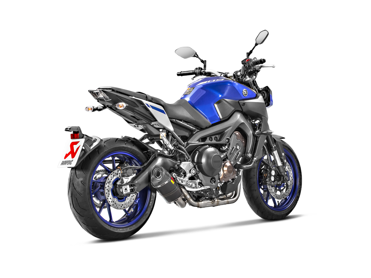 Akrapovič Uitlaat - Yamaha MT-09/FZ-09 2014-2016 & meer - Racing Line (Carbon)
