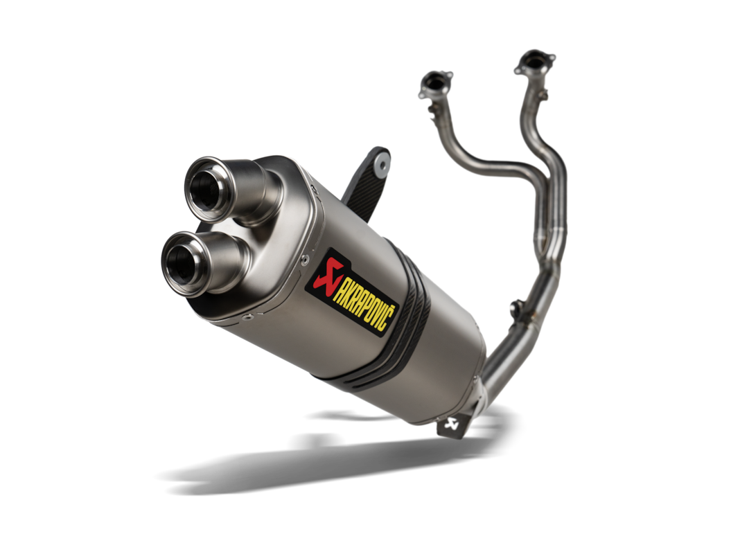 Akrapovic Uitlaat - Motor Accessoires - Honda CRF1100L Africa Twin - 2020 t/m 2026 - Racing Line (Titanium)