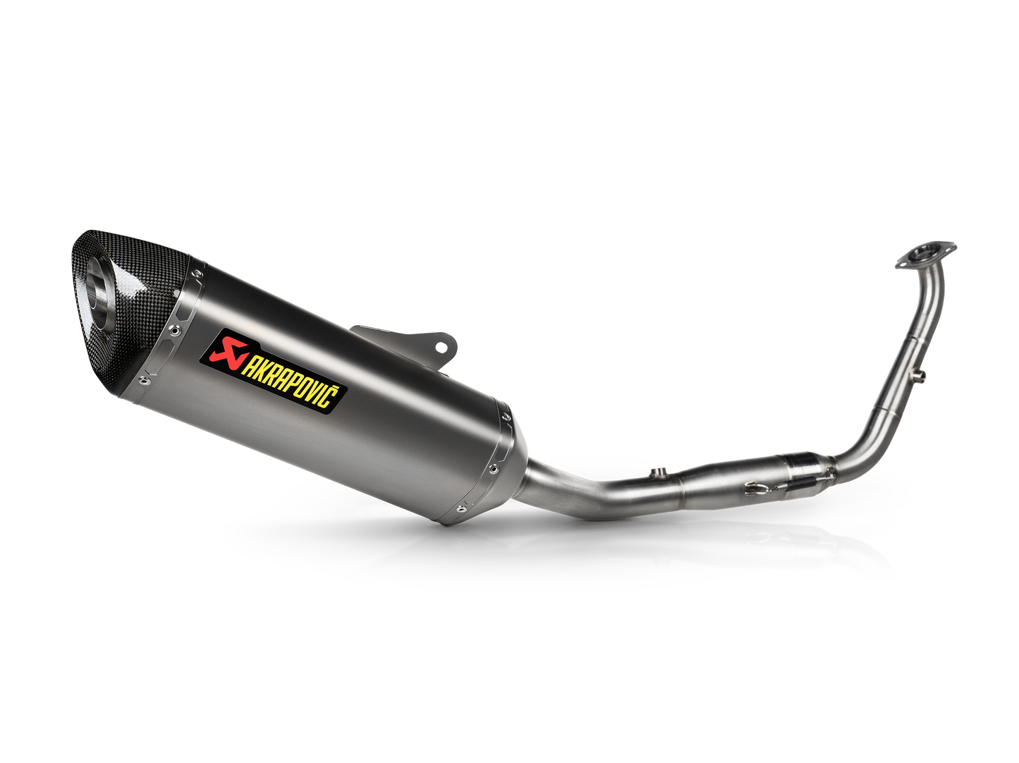Akrapovič Uitlaat - Yamaha MT-125 2021-2026 & meer - Racing Line (Titanium)