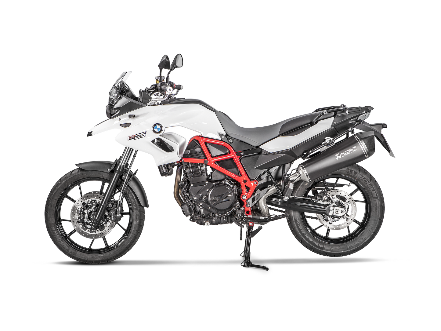 Akrapovič Uitlaat - BMW F 650 GS 2008-2012 & meer - Slip-On Line (Titanium) 700