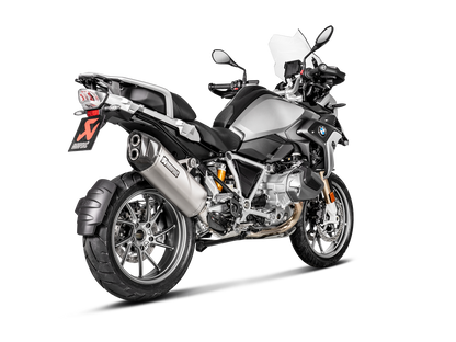 Akrapovič Uitlaat - BMW R 1250 GS / ADVENTURE 2019-2023 - Slip-On Line (Titanium) - Motor Accessoires