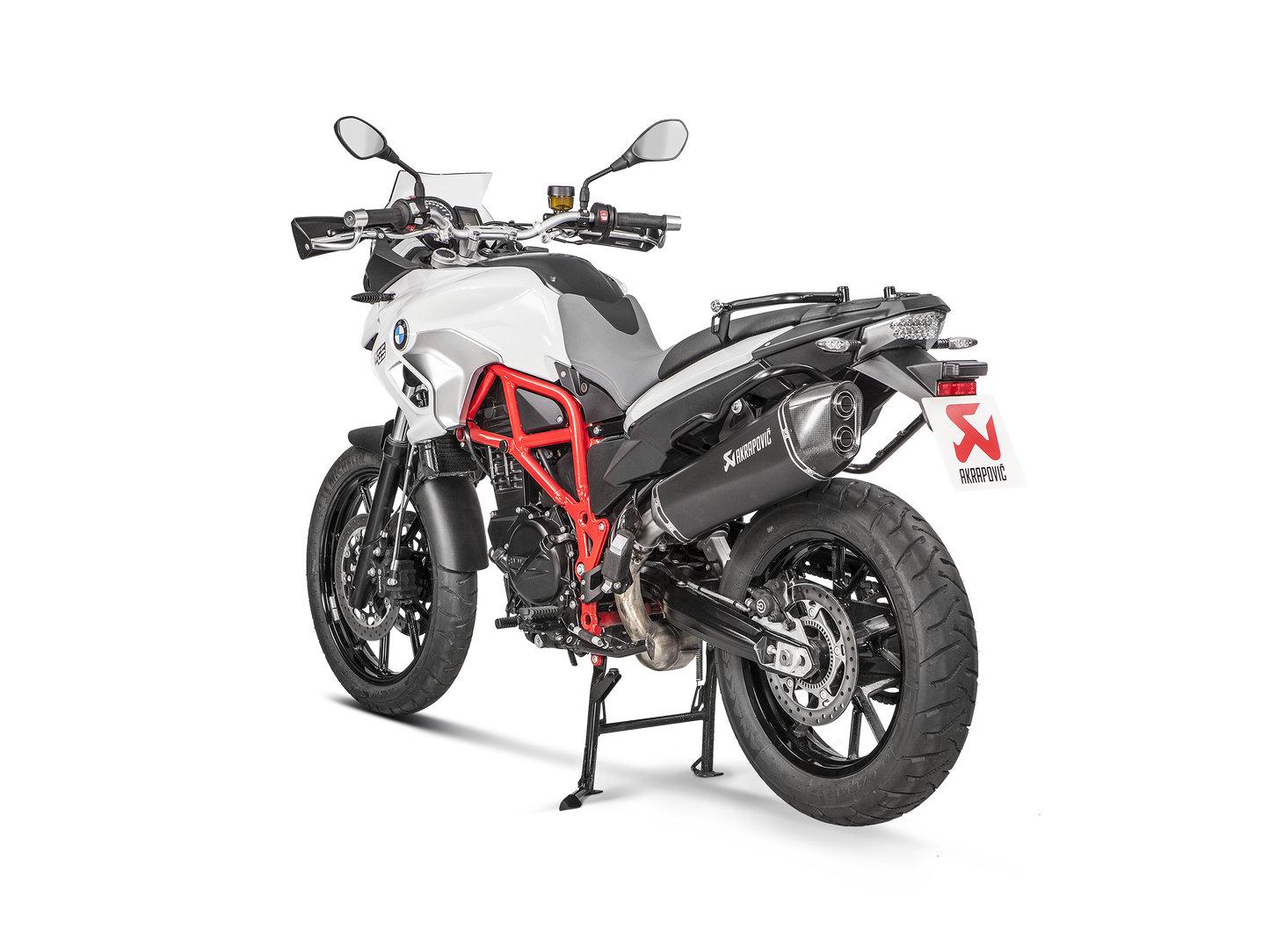 Akrapovič Uitlaat - BMW F 650 GS 2008-2012 | F 700 GS 2013-2017 | F 800 GS 2008-2017 | F 800 GS ADVENTURE 2013-2017 - Slip-On Line (Titanium) 700 - Motor Accessoires