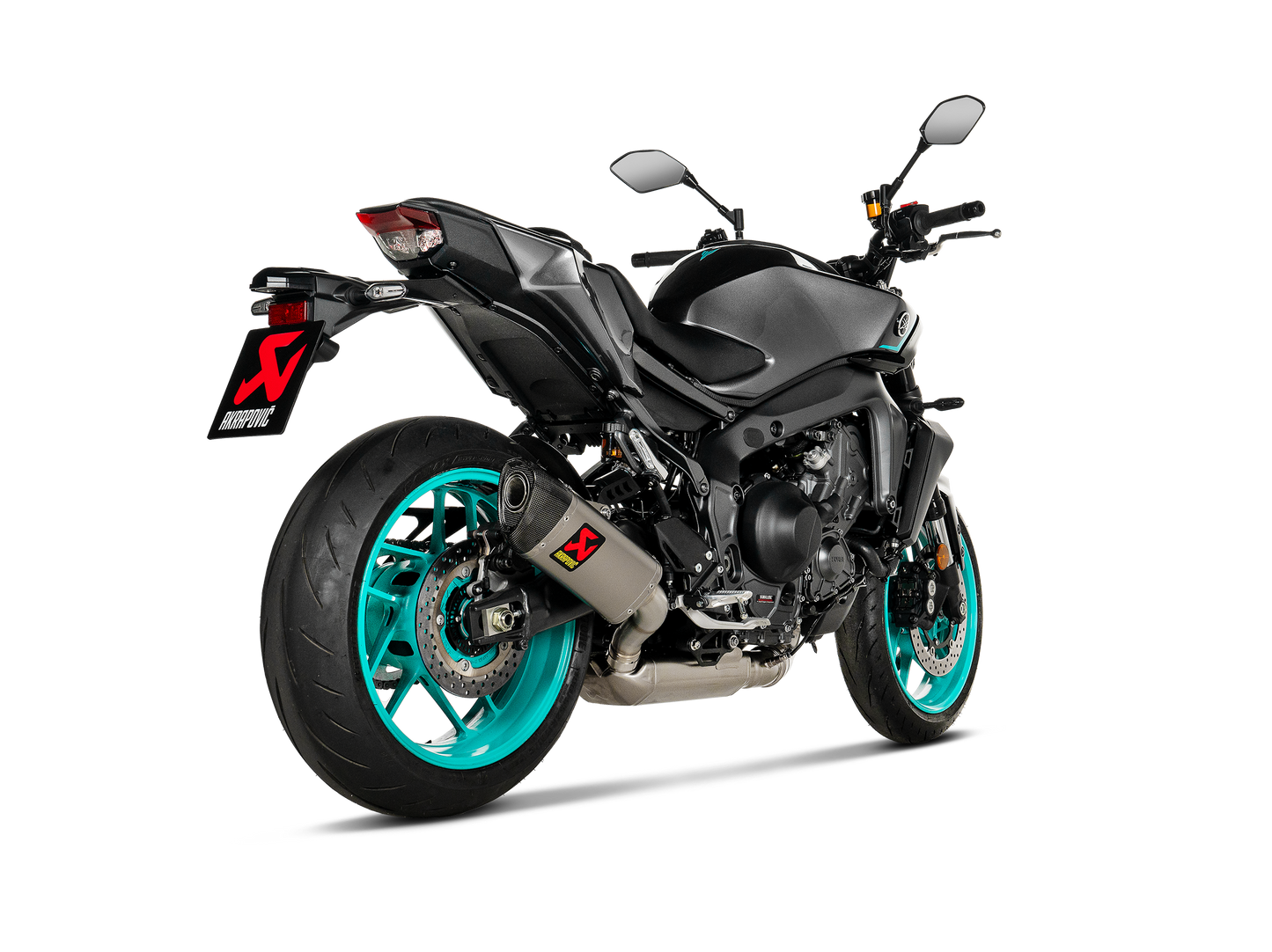 Akrapovič Uitlaat - Yamaha MT-09/FZ-09 2024-2026 - Racing Line (Titanium)