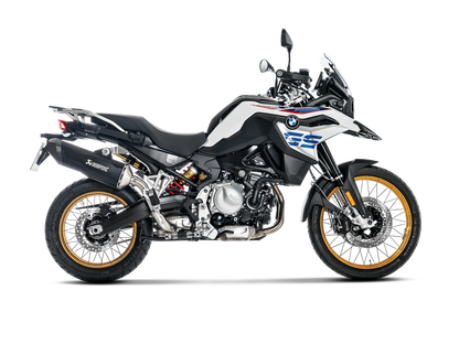 Akrapovič Uitlaat - BMW F 750 GS 2018-2023 | F 800 GS / F 900 GS / F 900 GS Adventure 2024-2026 | F 850 GS / ADVENTURE 2018-2023 - Slip-On Line (Titanium) - Motor Accessoires