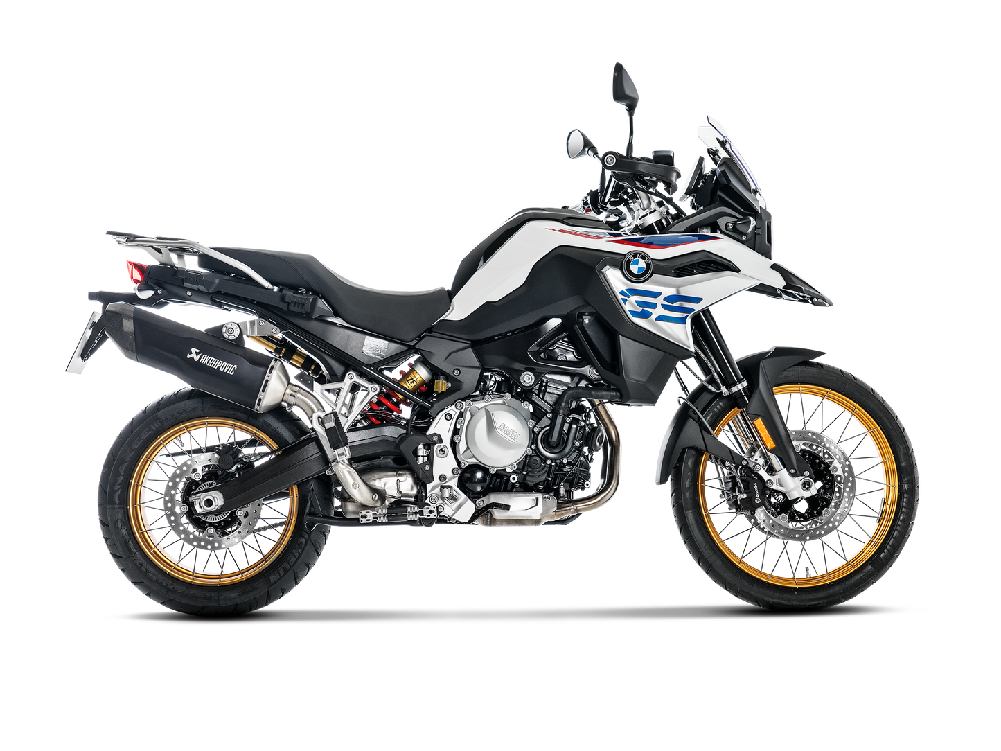 Akrapovič Uitlaat - BMW F 750 GS 2018-2023 & meer - Slip-On Line (Titanium)