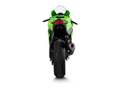 Akrapovič Uitlaat - Kawasaki Ninja ZX-10R 2021-2025 | Ninja ZX-10R 2026-2026 | Ninja ZX-10RR 2021-2025 | Ninja ZX-10RR 2026-2026 - Slip-On Line (Titanium) - Motor Accessoires