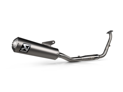 Akrapovič Uitlaat - Yamaha XSR125 / XSR125 Legacy 2021-2026 - Racing Line (Titanium) - Motor Accessoires