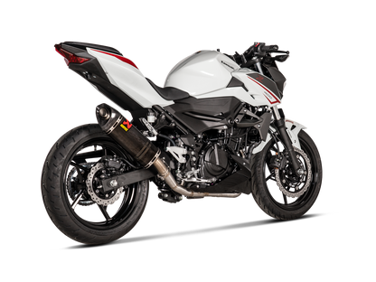 Akrapovič Uitlaat - Kawasaki Ninja 400 2018-2026 & meer - Slip-On Line (Carbon)