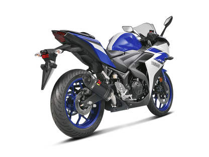 Akrapovič Uitlaat - Yamaha R3 2015-2016 | YZF-R25 2014-2016 - Slip-On Line (Carbon) - Motor Accessoires