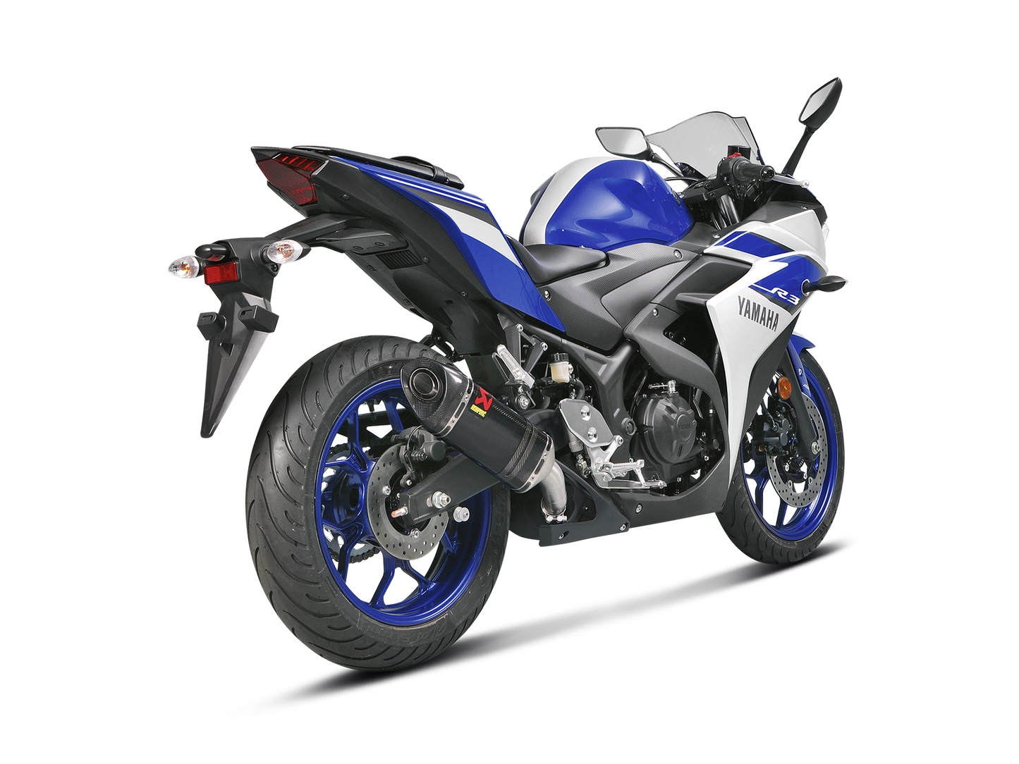 Akrapovič Uitlaat - Yamaha R3 2015-2016 & meer - Slip-On Line (Carbon)