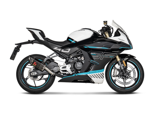 Akrapovič Uitlaat - CFMOTO 450SR / 450NK 2024-2026 - Slip-On Line (Carbon)