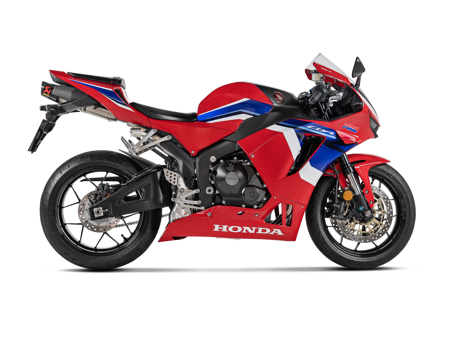 Akrapovič Uitlaat - Honda CBR600RR 2013-2026 - Slip-On Line (Titanium) - Motor Accessoires