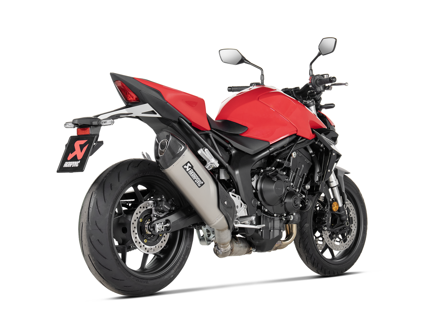 Akrapovič Uitlaat - Honda CB1000 Hornet 2025-2026 - Slip-On Line (Titanium)