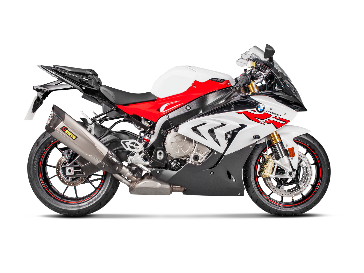 Akrapovič Uitlaat - BMW S 1000 RR 2017-2018 - Slip-On Line (Titanium) - Motor Accessoires