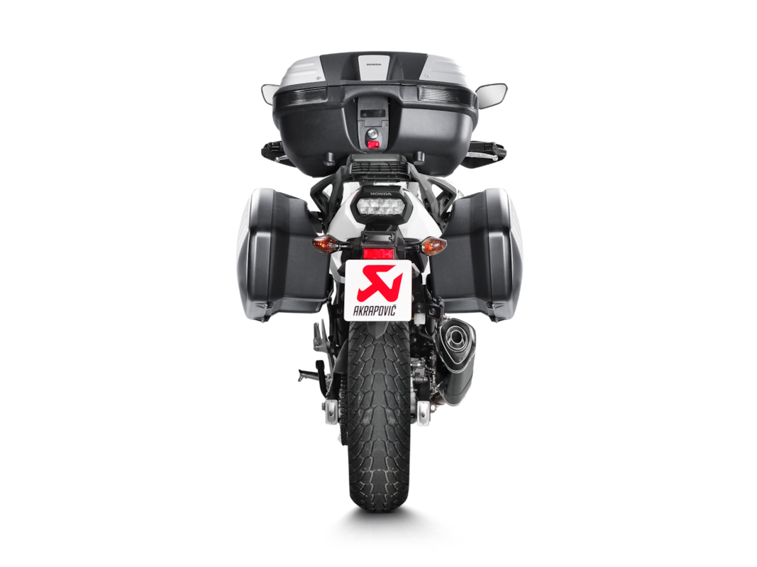 Akrapovic Uitlaat - Motor Accessoires - Honda NC700 / NC750X - 2012 t/m 2020 - Slip-On Line (SS)