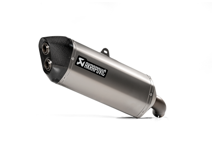 Akrapovič Uitlaat - Suzuki V-STROM 1000 2014-2019 & meer - Slip-On Line (Titanium)