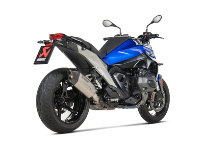 Akrapovič Uitlaat - BMW R 1300 GS / ADVENTURE 2024-2026 | R 1300 R / RS 2025-2026 - Slip-On Line (Titanium) - Motor Accessoires