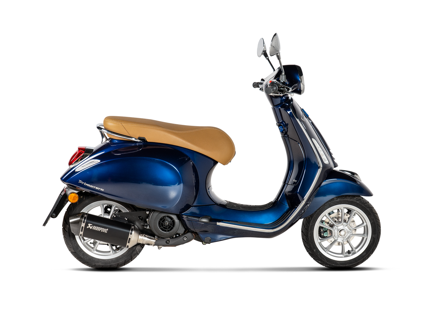 Akrapovič Uitlaat - Vespa Primavera 125 / S / Tour & meer - Slip-On Line (SS)