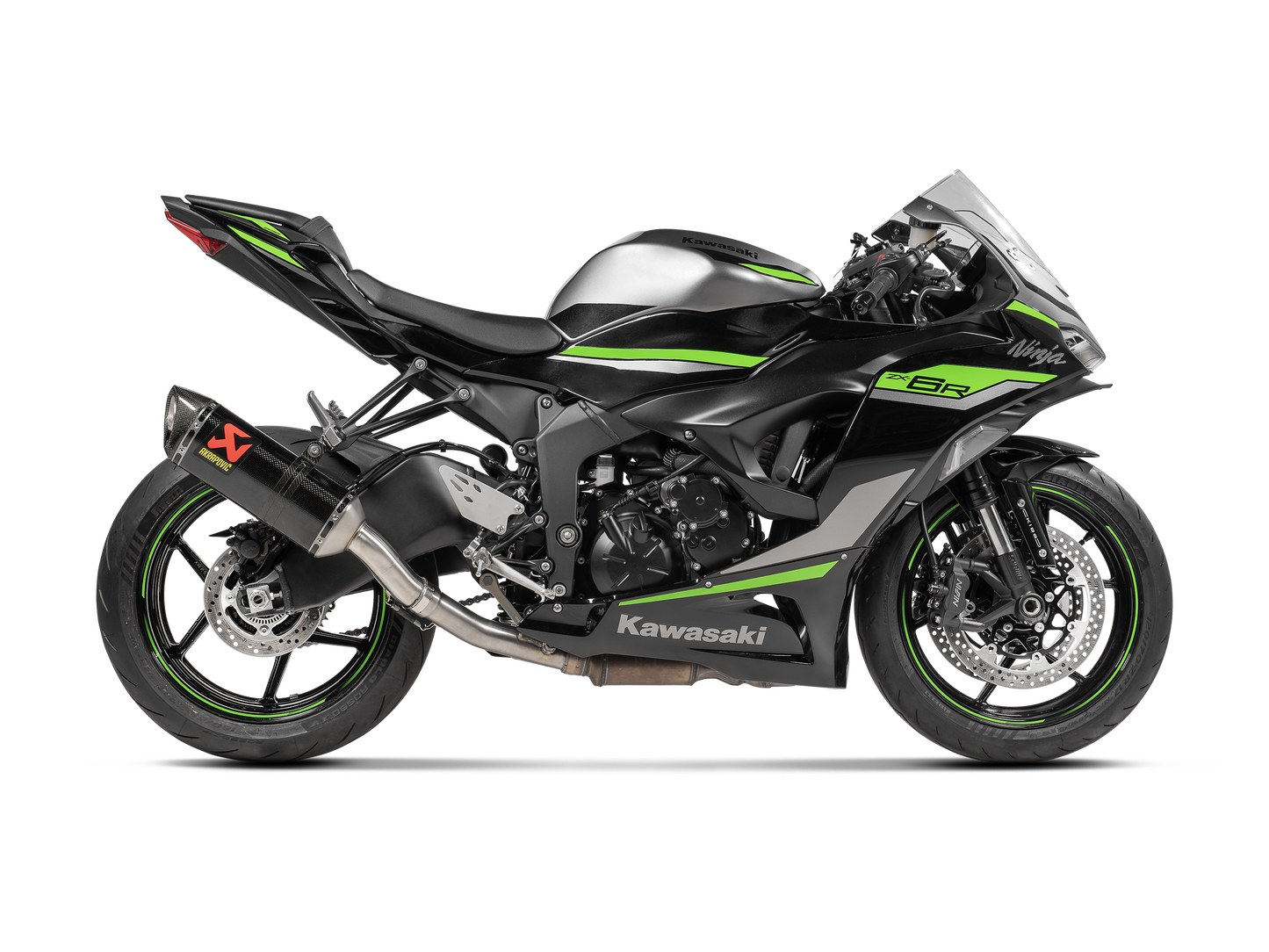 Optionele Akrapovič Uitlaat Accessoires - Kawasaki Ninja ZX-6R 2009-2026 | Ninja ZX-6R 636 2013-2020 - Optional Link Pipe (SS) - Motor Accessoires