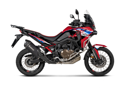 Akrapovič Uitlaat - Honda CRF1100L Africa Twin 2024-2026 | CRF1100L Africa Twin Adventure Sports 2024-2026 - Slip-On Line (Titanium) - Motor Accessoires