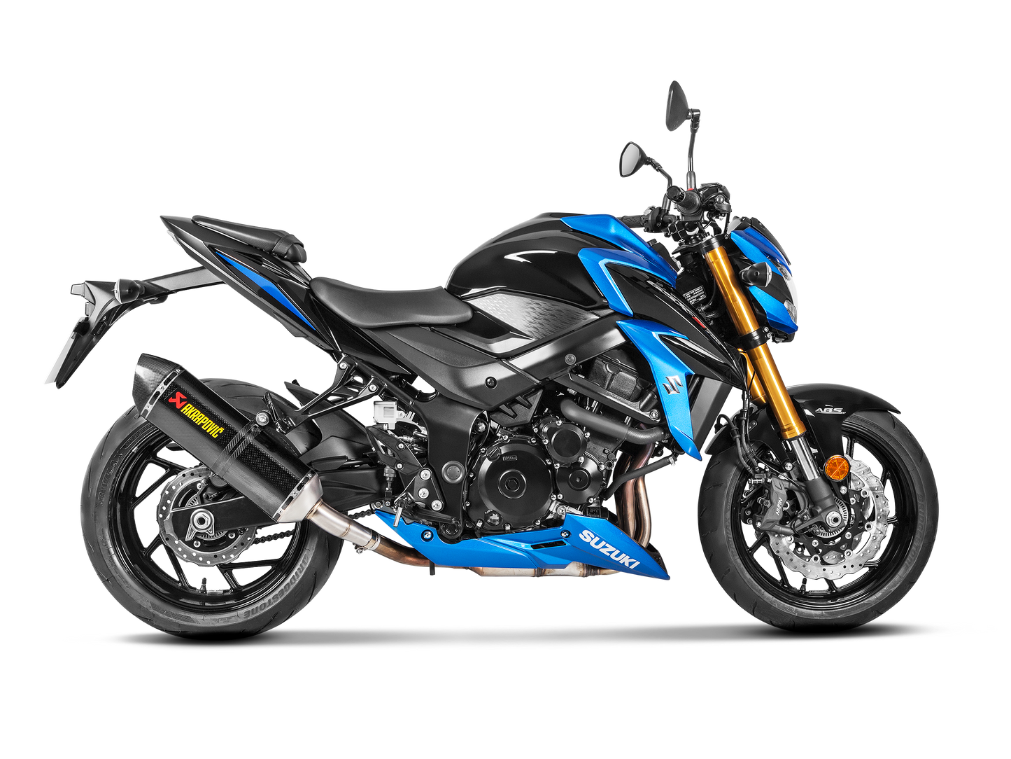 Akrapovič Uitlaat - Suzuki GSX-S750 2017-2020 - Slip-On Line (Carbon)