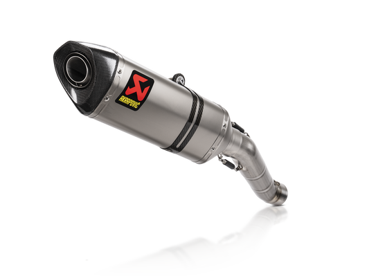 Akrapovič Uitlaat - Aprilia RSV4 2021-2026 & meer - Slip-On Line (Titanium)